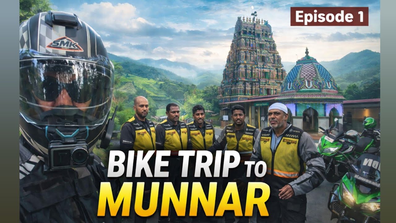 Munnar Bike Trip via Hasanur | Dangerous but Beautiful | Ep - 1
