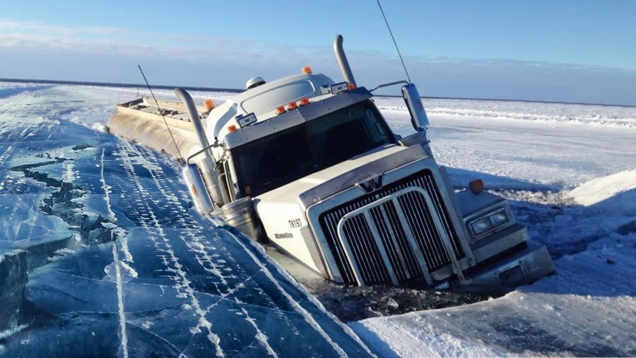 LAS CARRETERAS DE HIELO M&Aacute;S ATEMORIZANTES QUE GENERAN SUELDOS IMPRESIONANTES