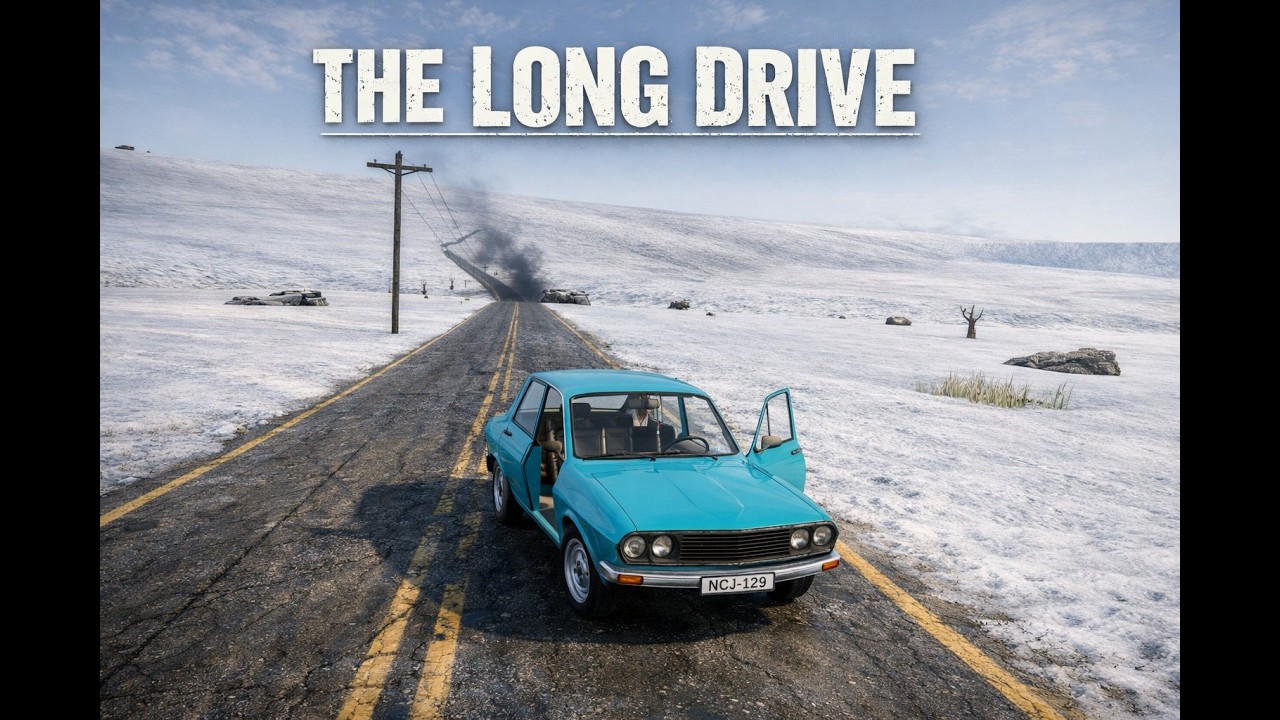 TÜPLÜ VE ÖFKELİ | BAYIR AŞAĞI İNİŞ | YİNE KAZA YAPTIM | The Long Drive # 14
