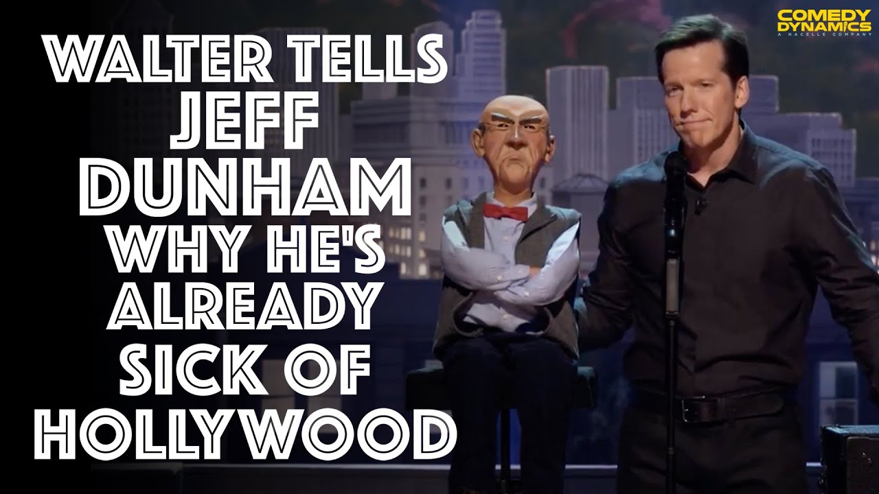 Walter Tells Jeff Dunham Why He's Already Sick of Hollywood