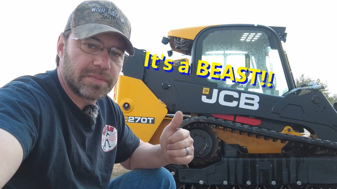 Обзор JCB 270T — первые 200 часов на ЗВЕРЕ!!