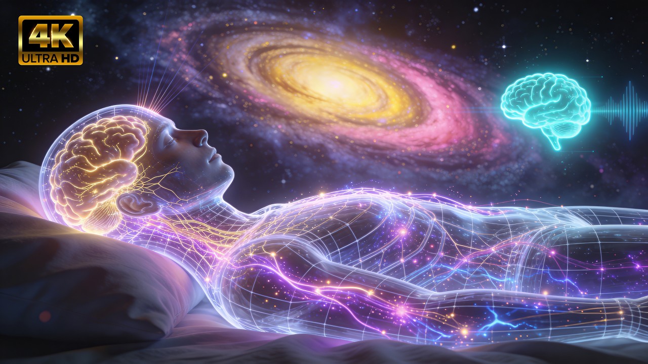 Deep Sleep Healing Frequencies 432Hz 528Hz 741Hz | Full Body Regeneration, Anxiety & Stress Relief