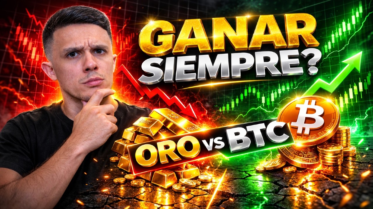 🥇 ¿La estrategia que gana pase lo que pase? ORO vs Bitcoin