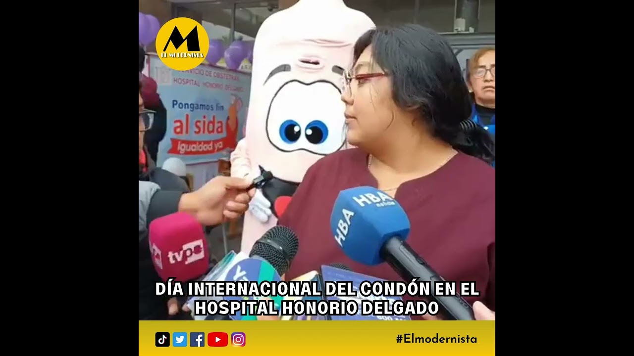 Día Internacional del Condón en el Hospital Honorio Delgado