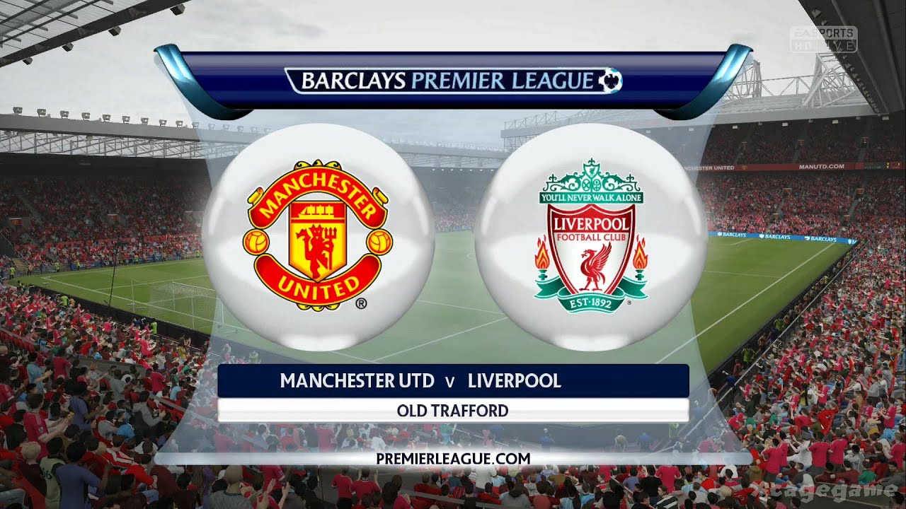 FIFA 16 Gameplay - Manchester United VS Liverpool - Full Game [ HD ]