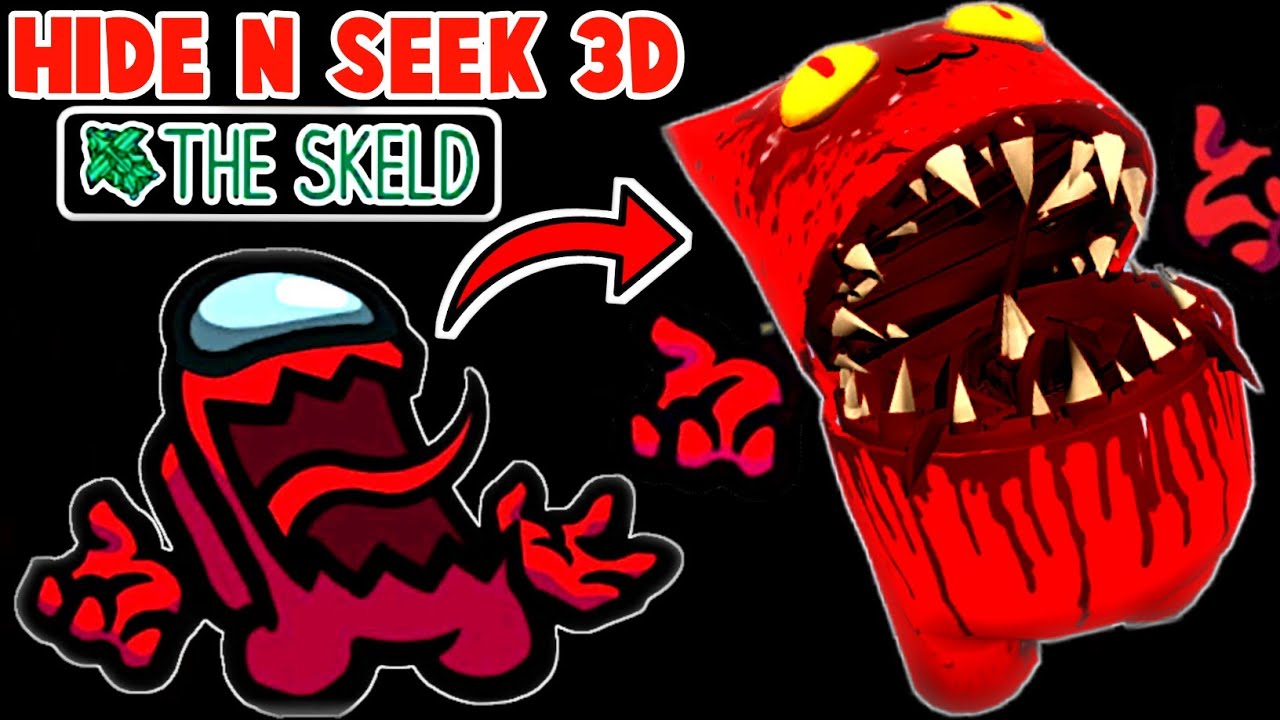 Among Us Hide And Seek 3D Version - 10 Hiders Vs 2 Seeker (imposter Hide 3D)- part 576 (iOS,Android)