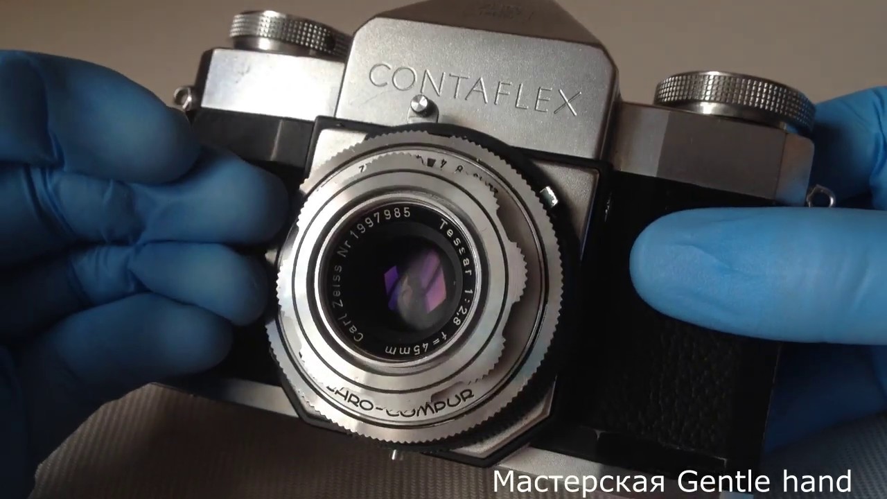 Обзор гибридной фотокамеры Zeiss Ikon Contaflex. Мастерская Gentle hand.