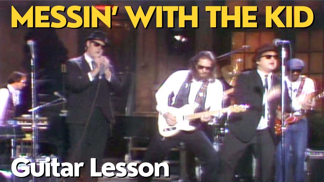 Messin' With The Kid - Guitar Lesson (Blues Brothers Version)
