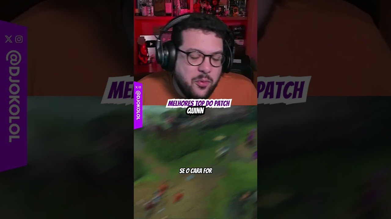 MELHORES TOP LANERS DO PATCH: QUINN