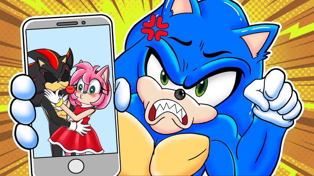 Sonic suspects Amy of having an affair - Sonic Love Story | Amazing St
