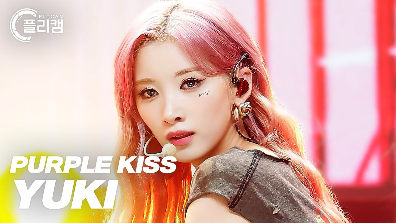 [플리캠 4K] PURPLE KISS YUKI 'Nerdy' (퍼플키스 유키 직캠) l Simply K -Pop CON-TOUR Ep.531