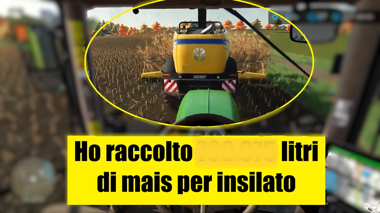 🚨RACCOLTA MAIS IN CORSO🚨 #farmingsimulator22