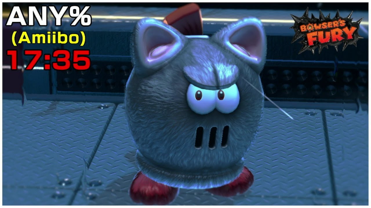[Former WR] Bowser's Fury Any% (Amiibo) Speedrun in 