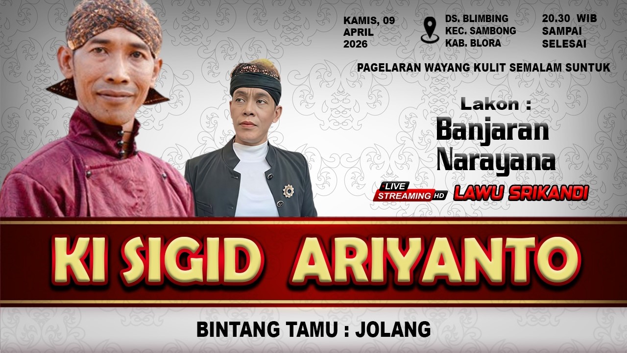 LIVE KI SIGID ARIYATO 