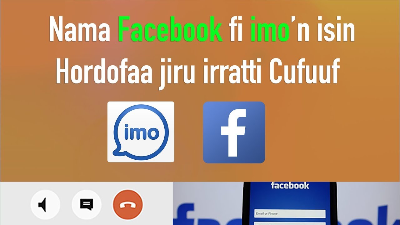 Nama Facebook fi Imo'n isin hordofaa jiru irratti Cufuuf Vidiyoo daawwadhaa