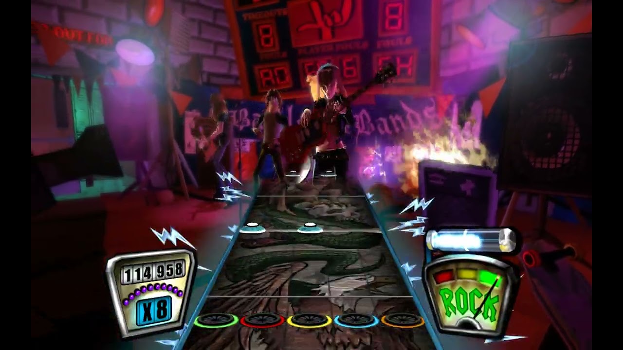 “Smoke on the Water” as made famous by Deep Purple - Guitar Hero 100% FC