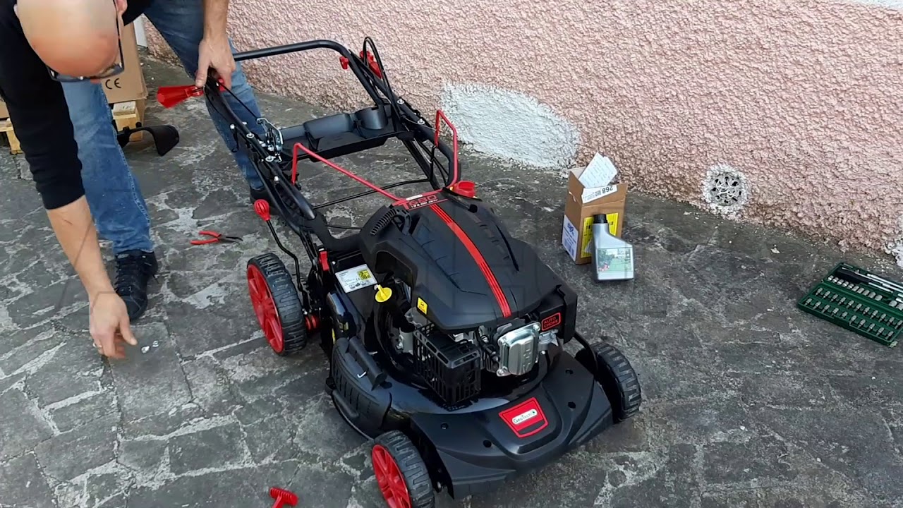Come montare la rasaerba GeoTech S511 BMSWG