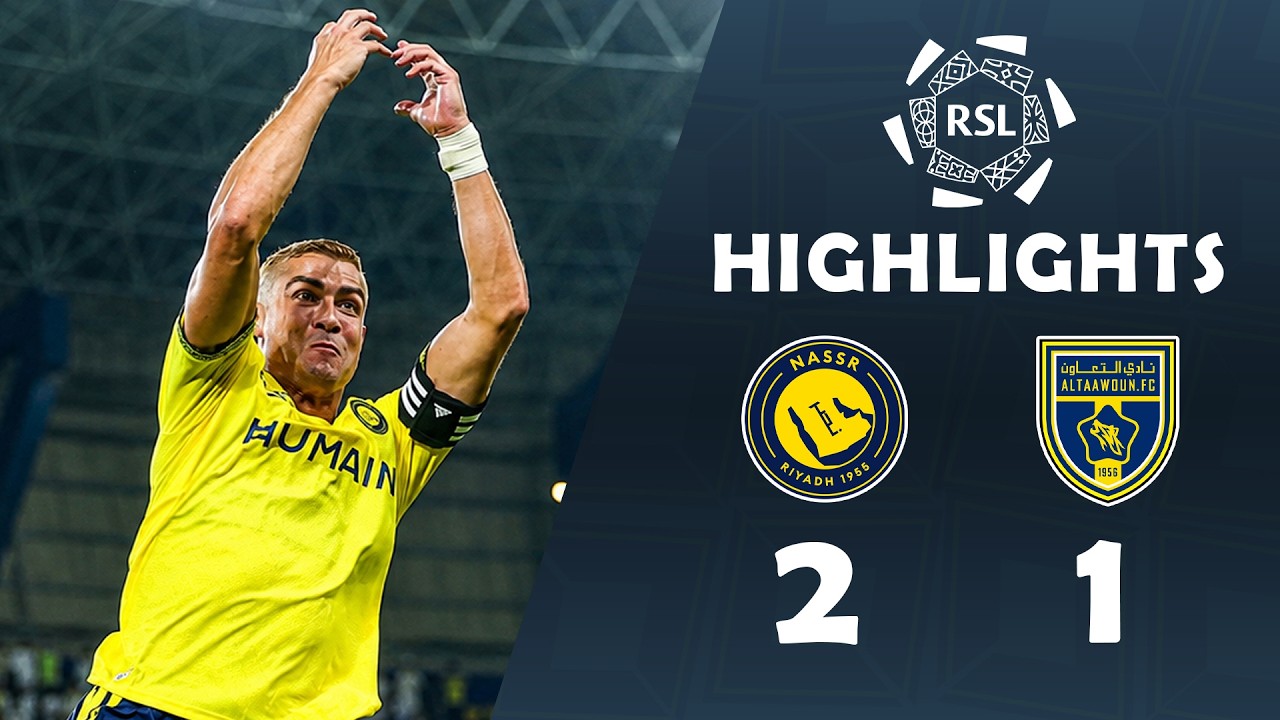 Ronaldo WINS The GAME! | Al Nassr vs Al Taawoun 2-1 | Extended Highlights