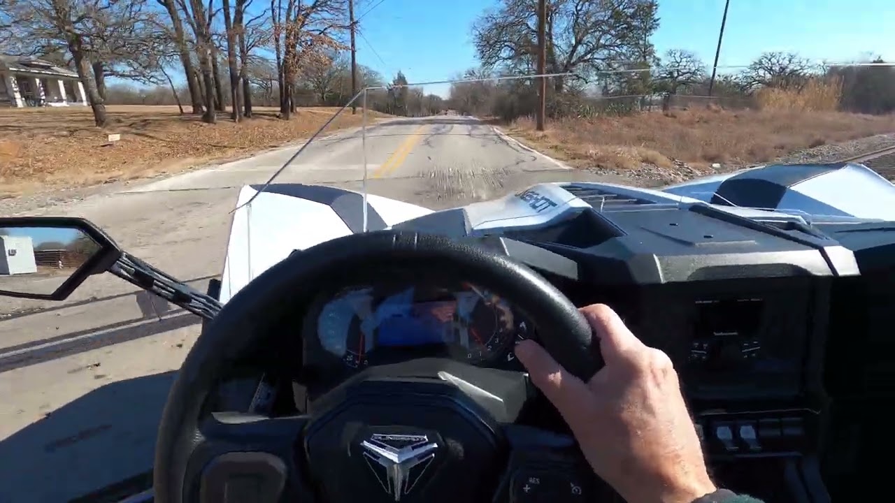 2024 Polaris Slingshot test drive video on bring a trailer, no reserve