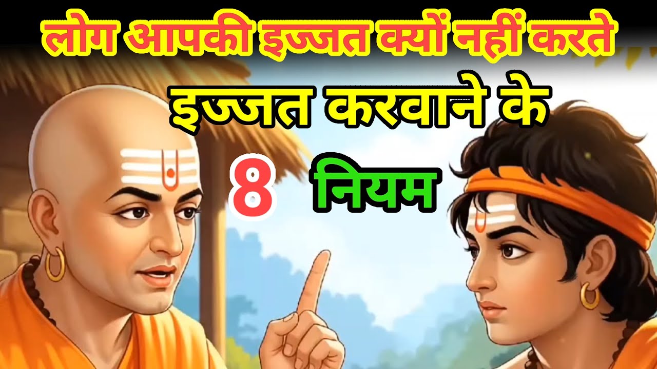 लोग आपकी कदर क्यों नहीं करते? Chanakya niti  से जानो इज्जत करवाने के 8 नियम ||