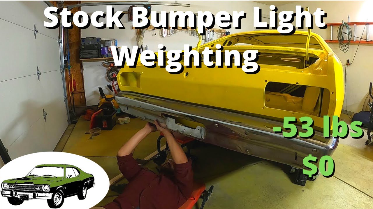 Plymouth Duster Weight Reduction