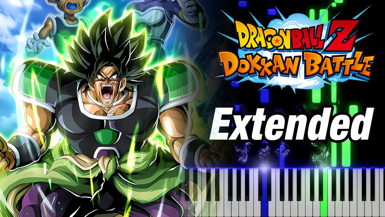 LR TEQ Wrathful Broly Active Skill OST Extended Version - DBZ Dokkan Battle - Piano Cover