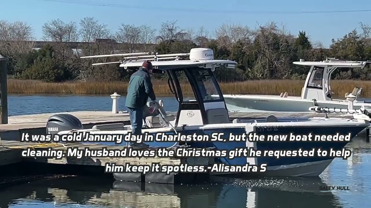 Salty Hull Review: Easy Boat Cleaning Even on Cold Winter Days!