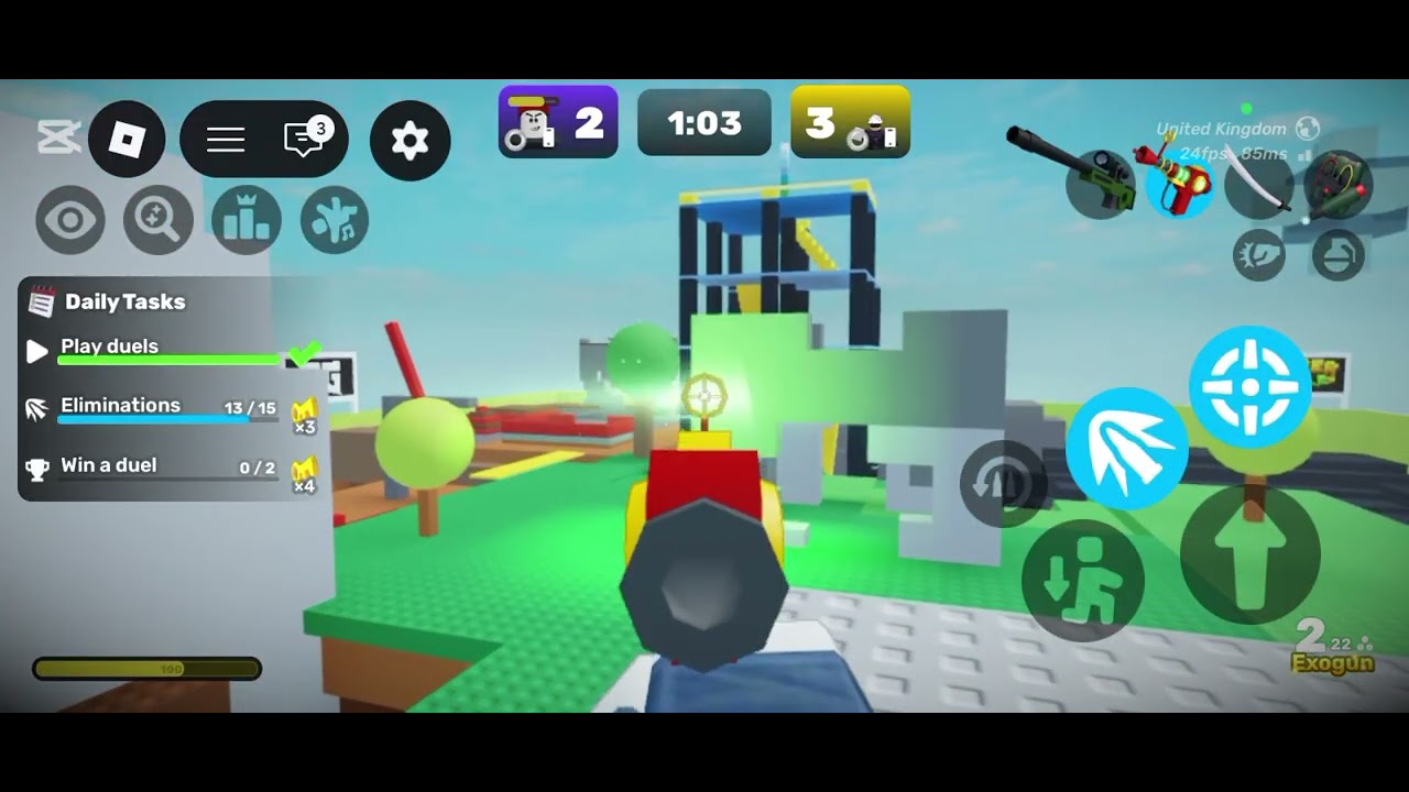 My first video on YT.     Rivals on ROBLOX
