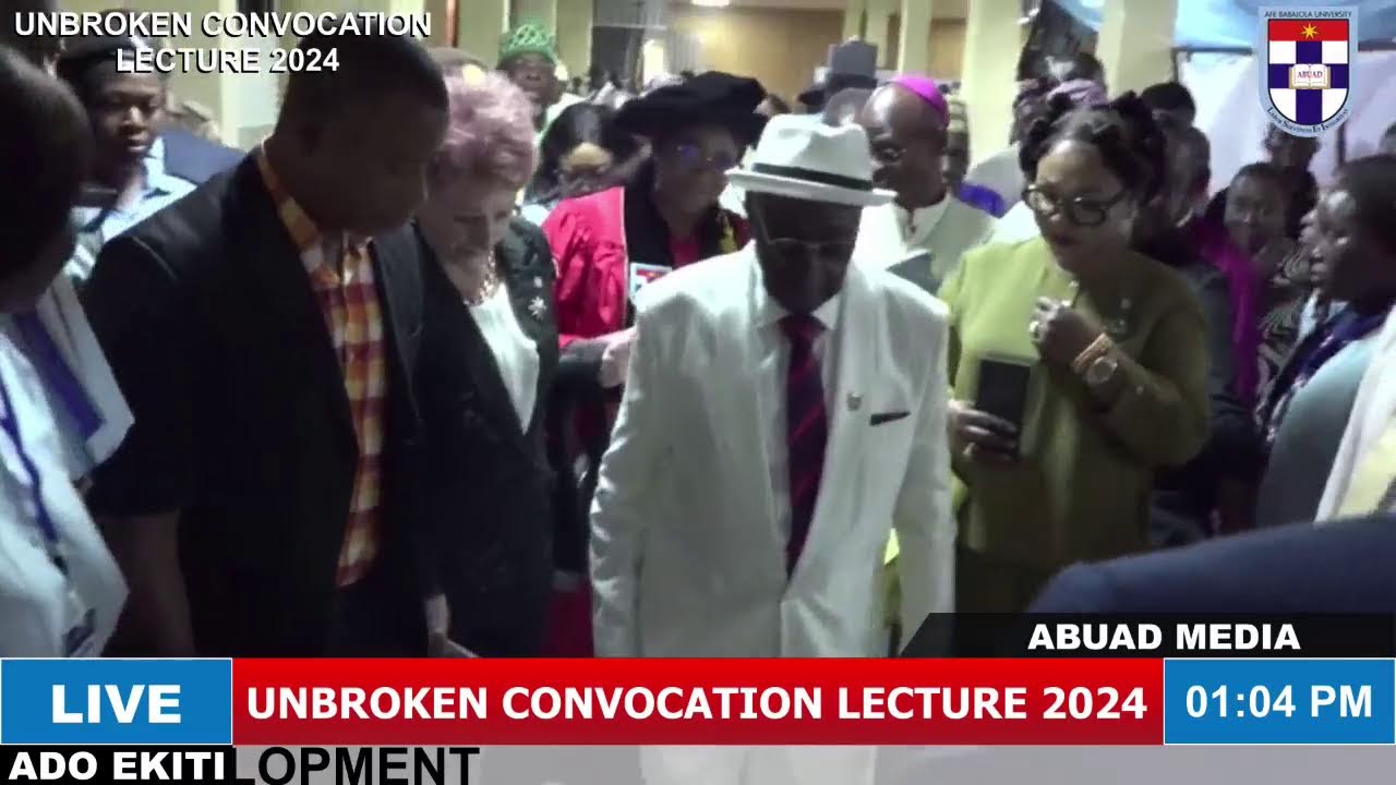 UNBROKEN CONVOCATION LECTURE 2024   ( DIASPORA ENGAGEMENTS FOR NATIONAL  DEVELOPMENT)