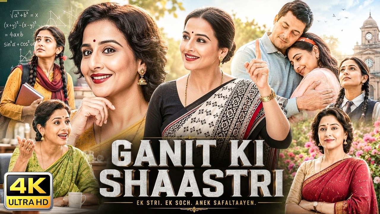Mathematical Genius | Vidya Balan New Blockbuster Emotional Drama Bollywood Movie in Hindi | HD M...
