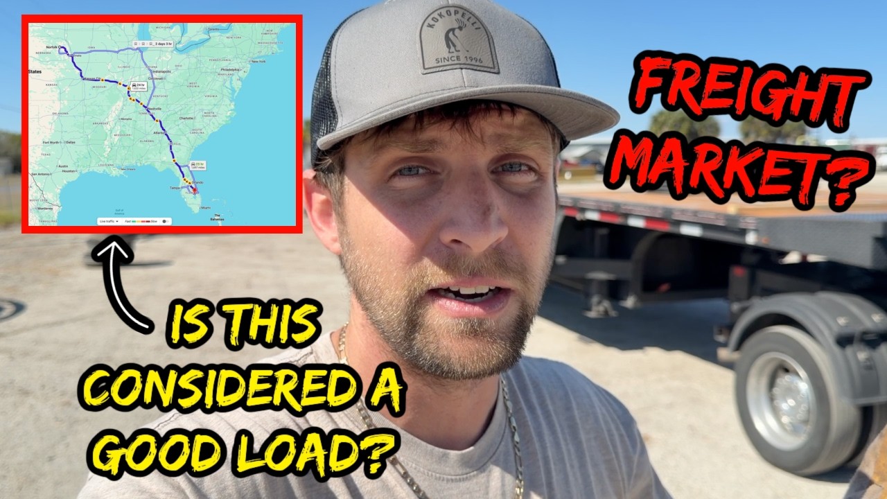 Обзор рынка грузоперевозок | И сколько заплатили за этот груз TQL? (🥶С северо-востока во Флориду🌴)