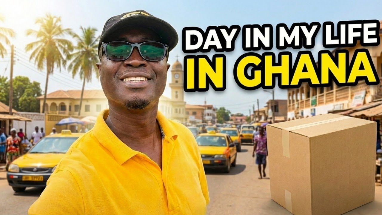 A Day In Ghana with me #trending 