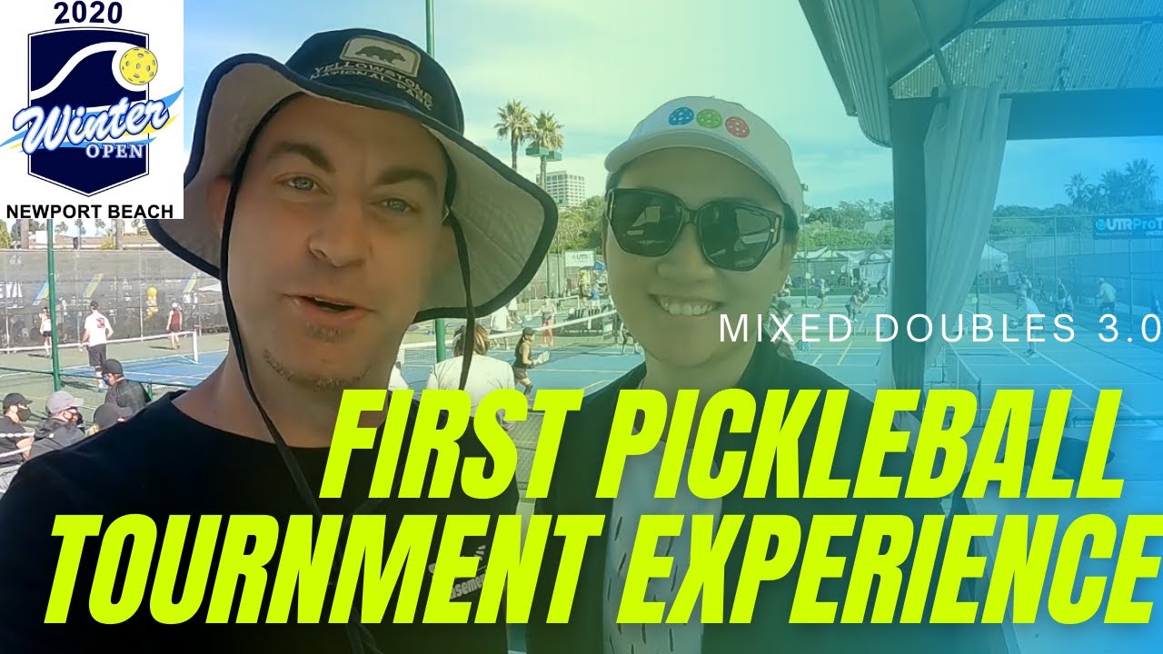 Experiencing Our First Pickleball Tournament: Newport Beach Winter Open - 3.0 Mixed Doubles