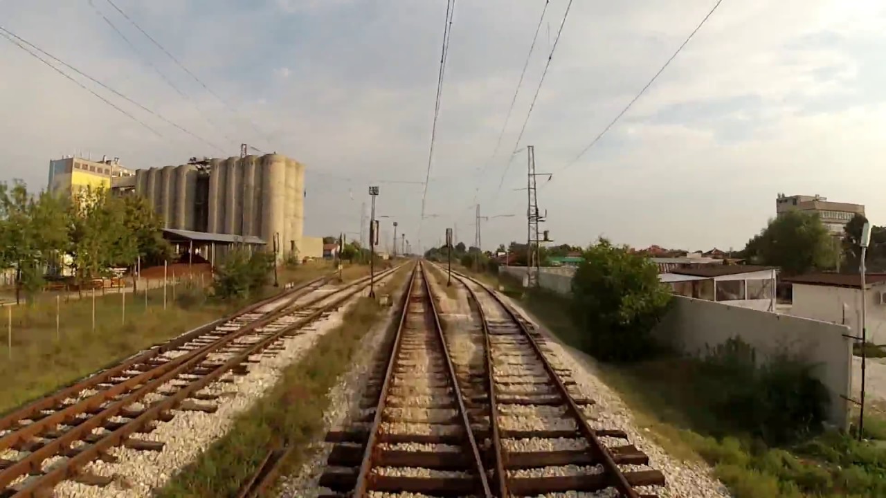 Bulgarian railways cab ride: Plovdiv - Karlovo