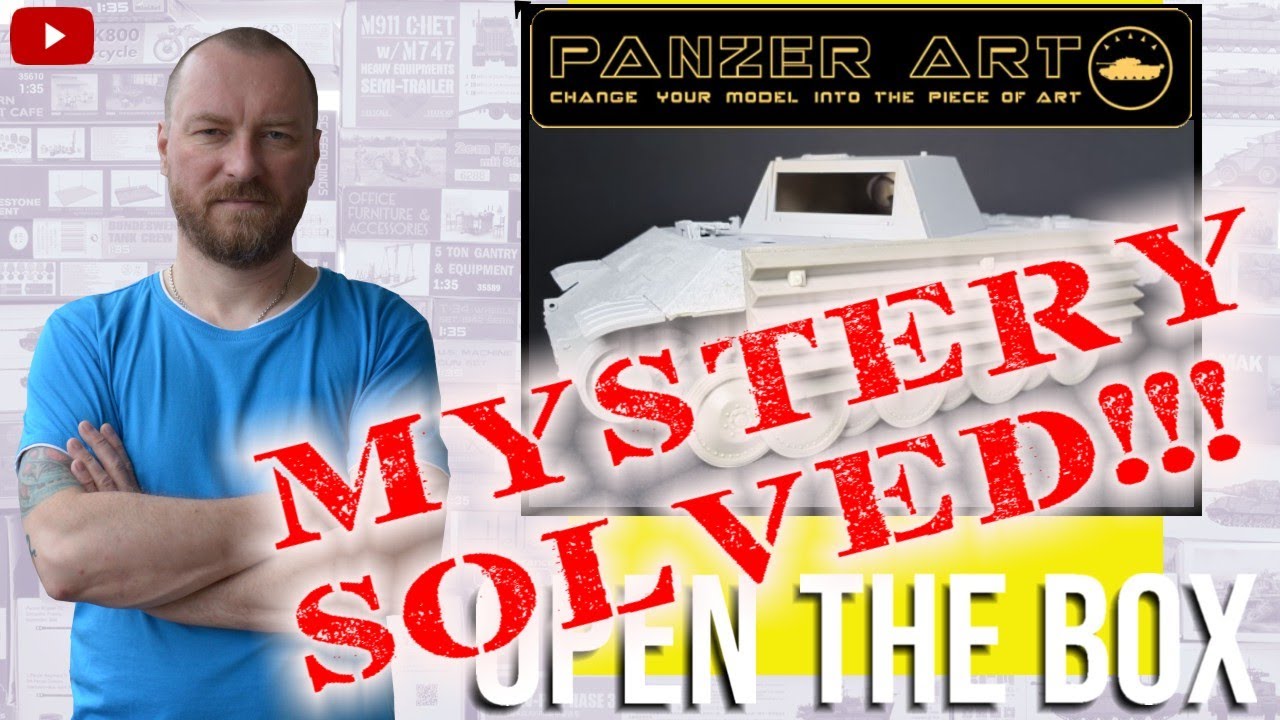 OPEN THE BOX: Panther G wooden sapper Bruckentaffel. PANZERART RE35-686