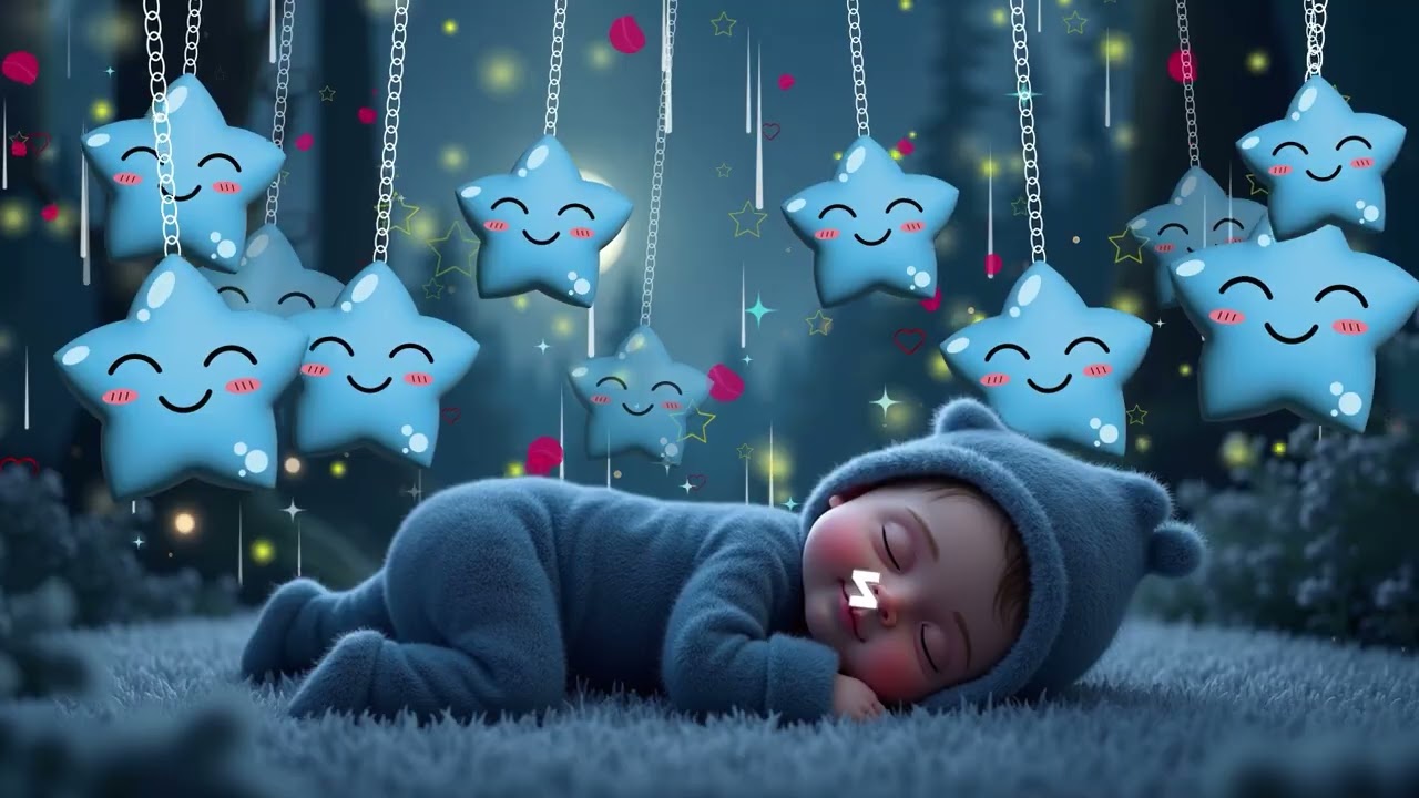 Baby Sleep Music ♫ Overcome Insomnia ♥ Mozart Brahms Lullaby   Sleep Instantly Within 3 Minutes