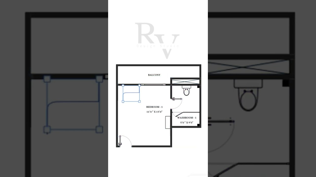 Bedroom 2d plan#2DDesign#BedroomLayout#2DPlan#AutoCADDrawing#DigitalInteriorDesignera#asmr