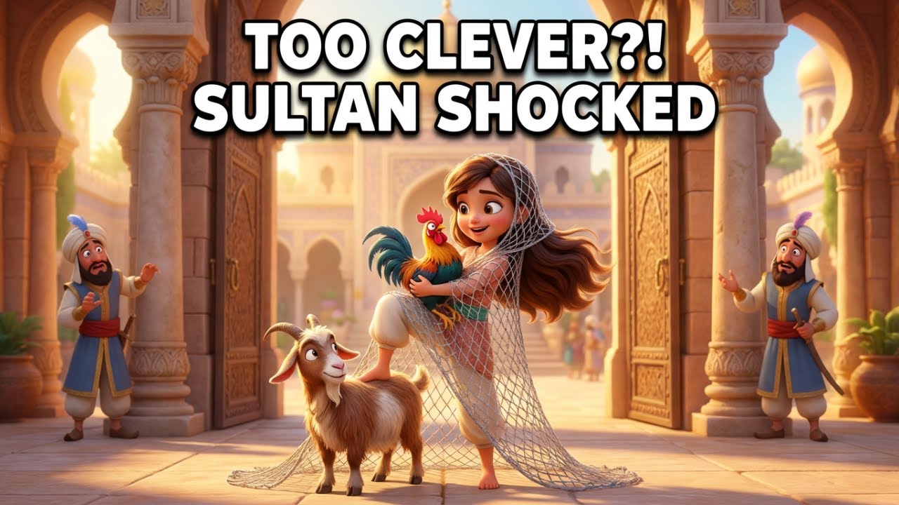 The Clever Girl 🧠✨ Kids bedtime story | Fairy Tale with Courage & Wisdom | Moral story in English