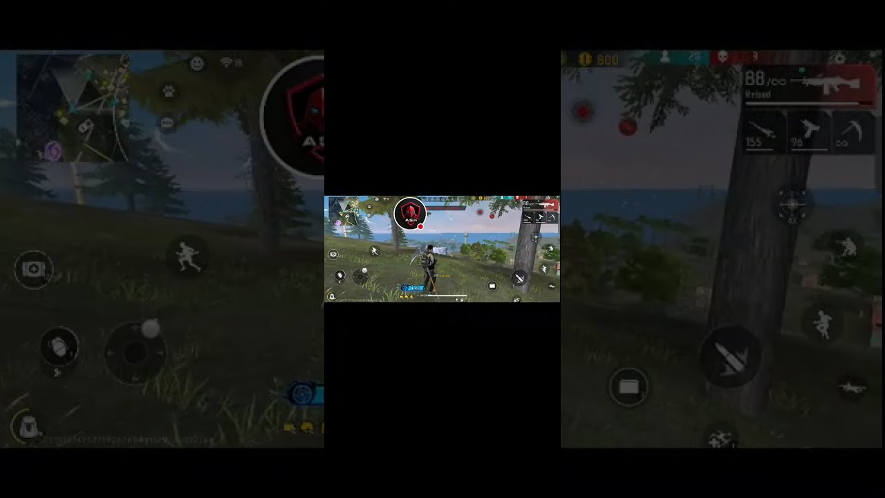 Ash Gamer is live free fire gameplay video
