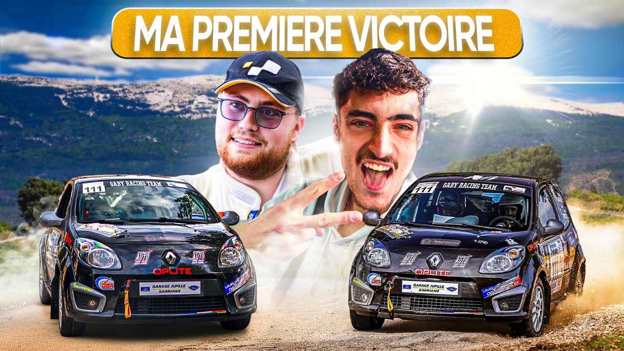 MA PREMIERE VICTOIRE EN RALLYE : LE VLOG