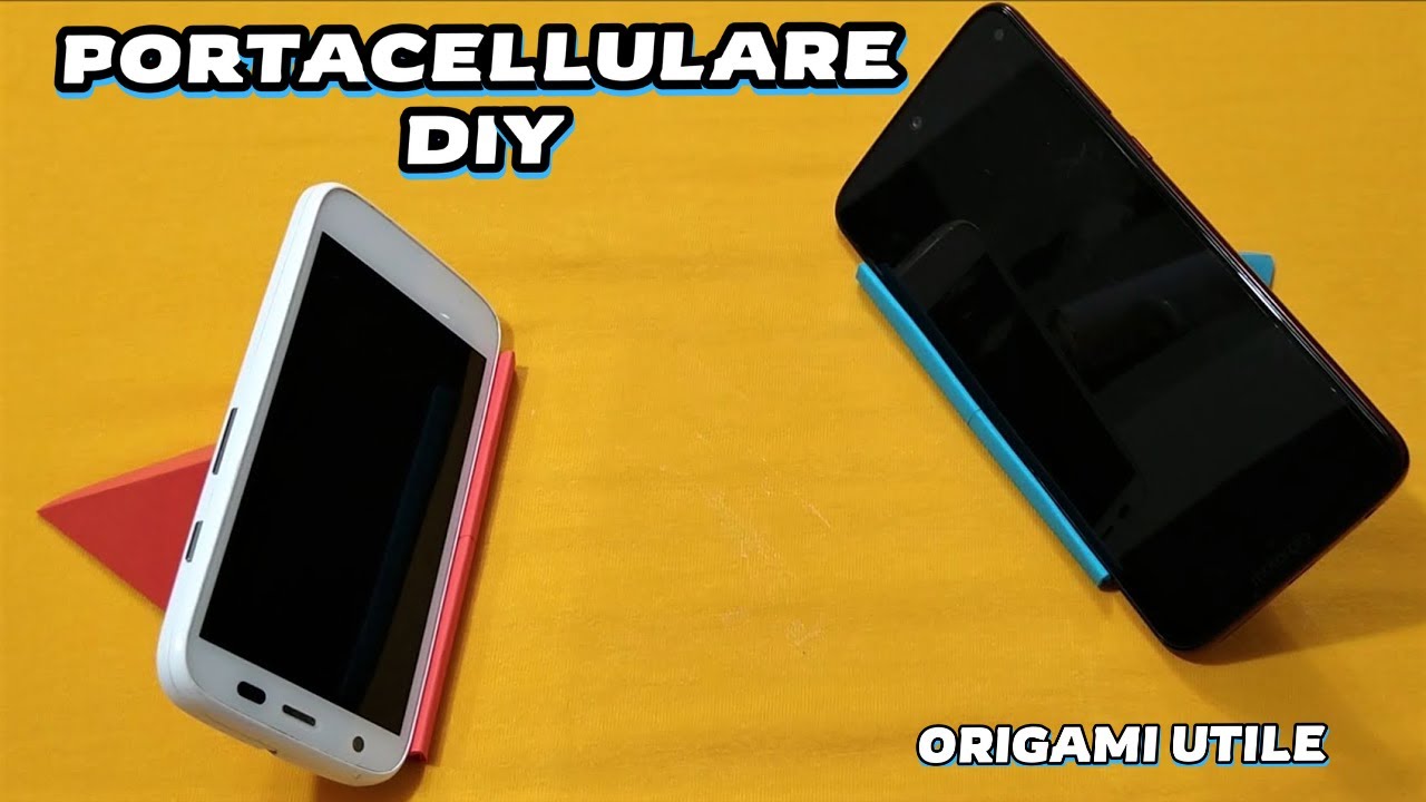 Come fare un Portacellulare di Carta Origami (Creativo e Originale)