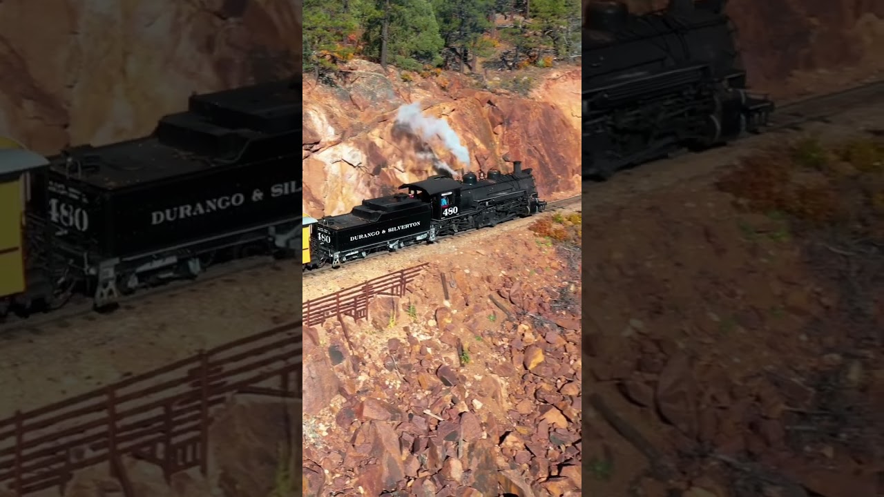 Fall at Rockwood on The Durango and Silverton Narrow Gauge