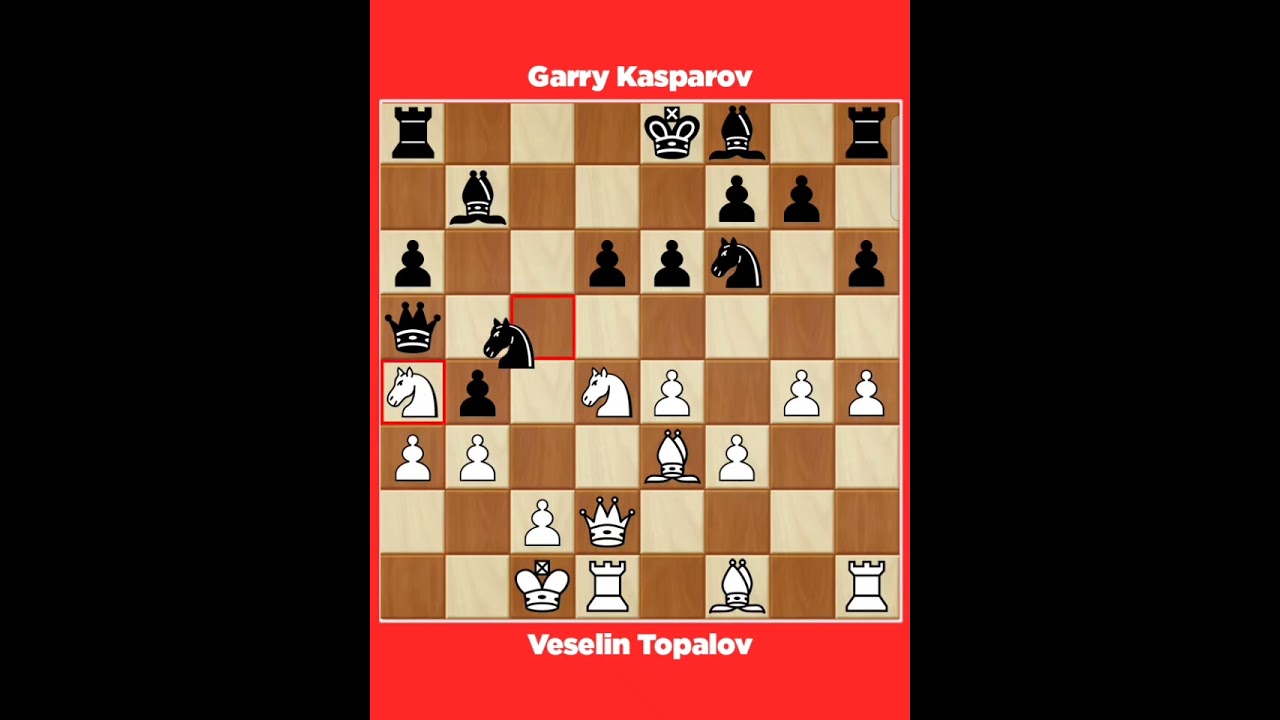Veselin Topalov vs Garry Kasparov √ Linare ESP 1999