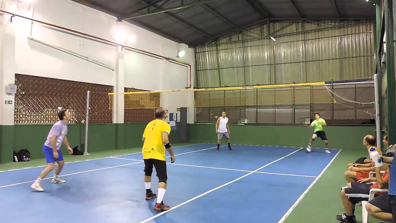 Peteca no Clube Oi Art - Treino 03/12/2013 (Terceira Partida)