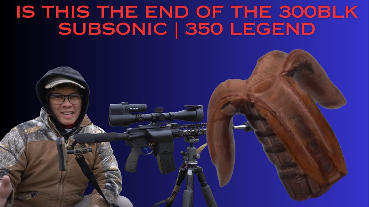 Is This The End of The 300BLK Subsonic | 350 Legend