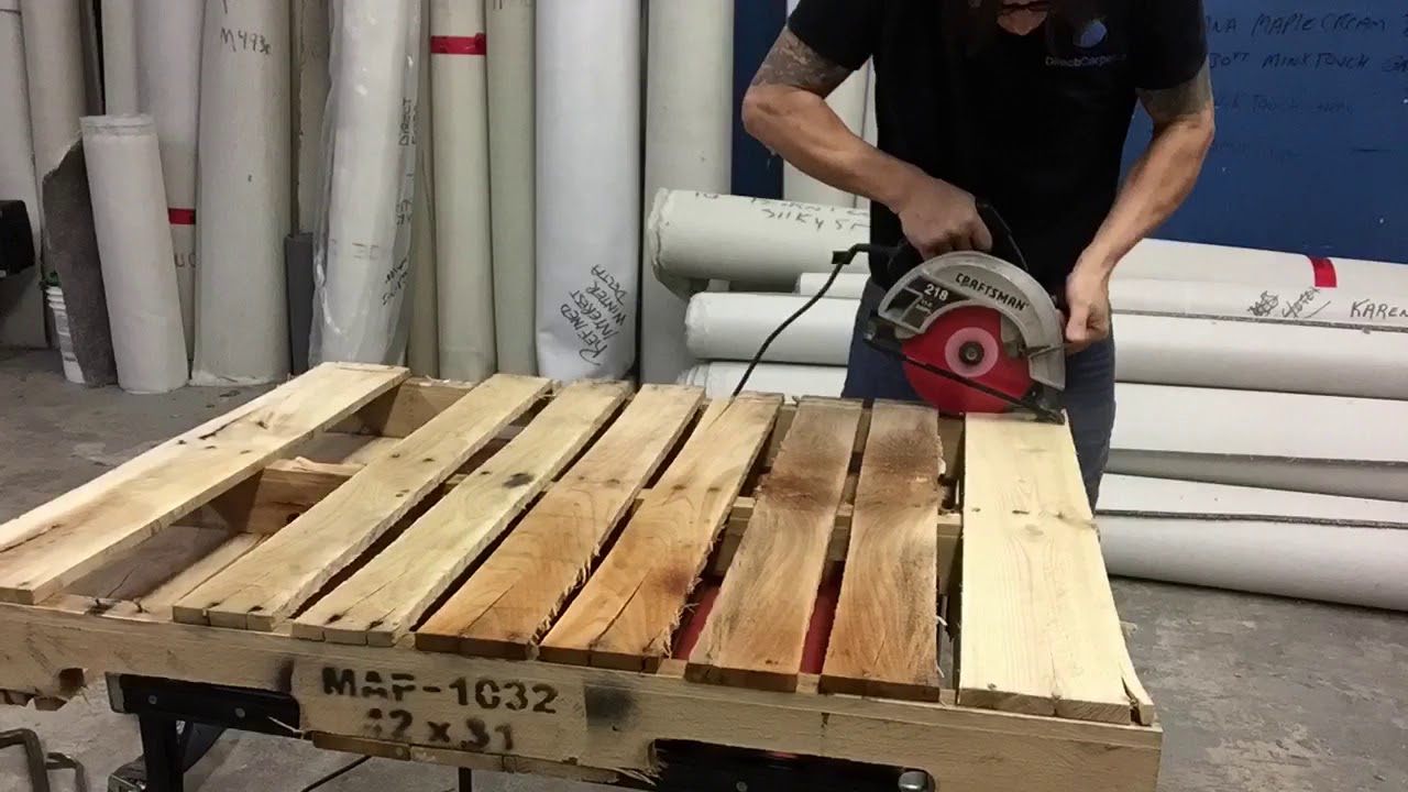 Pallet Dog Food feeding Station