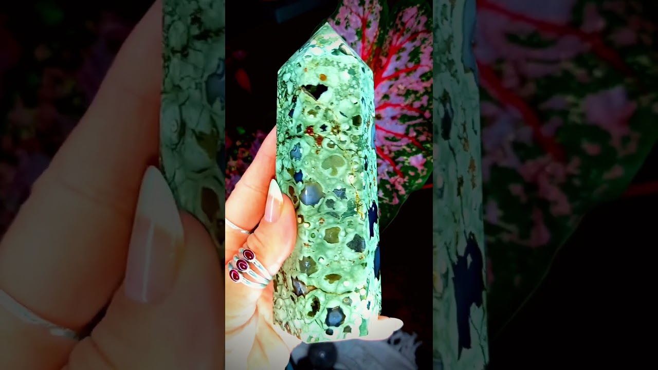 WHAT DO YOU THINK ABOUT THIS? Check Out This Rainforest Jasper ! 