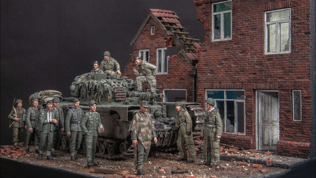 Operation Veritable (Battle of the Reichswald), Germany 1945 - 1/35 Scale Diorama
