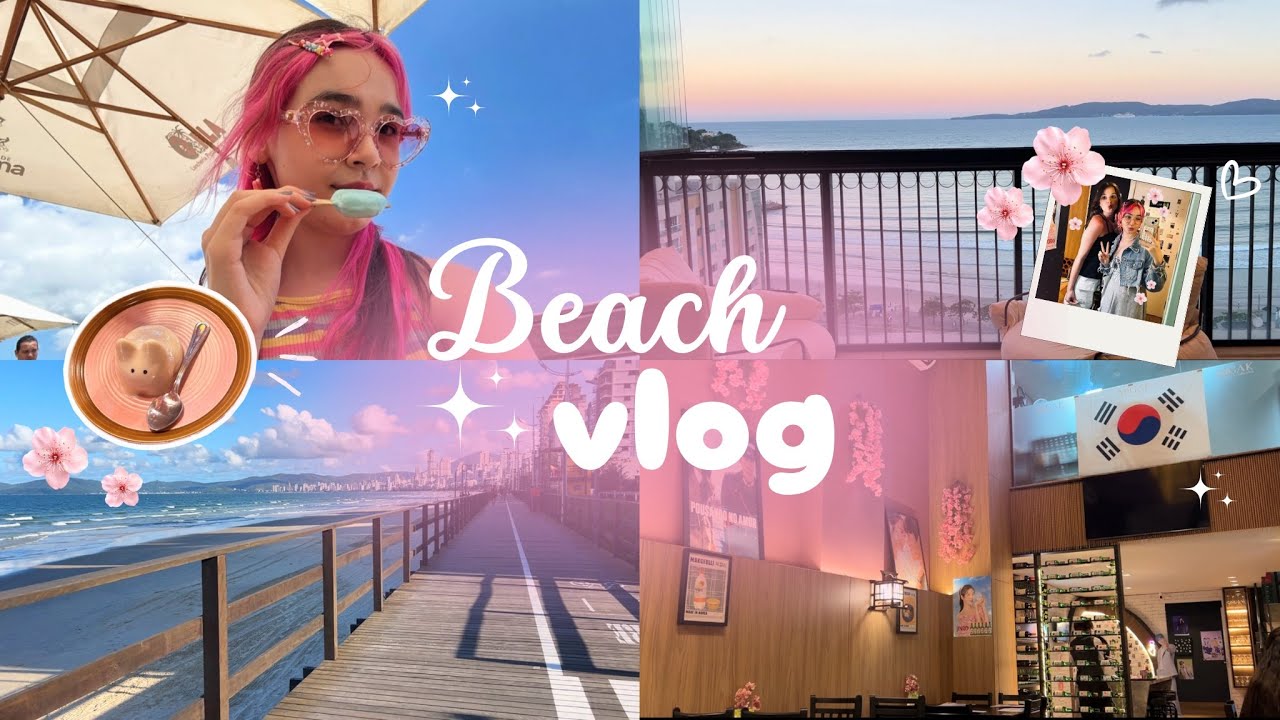 ☀️ VLOG na PRAIA | tour pelo apê, passeios!