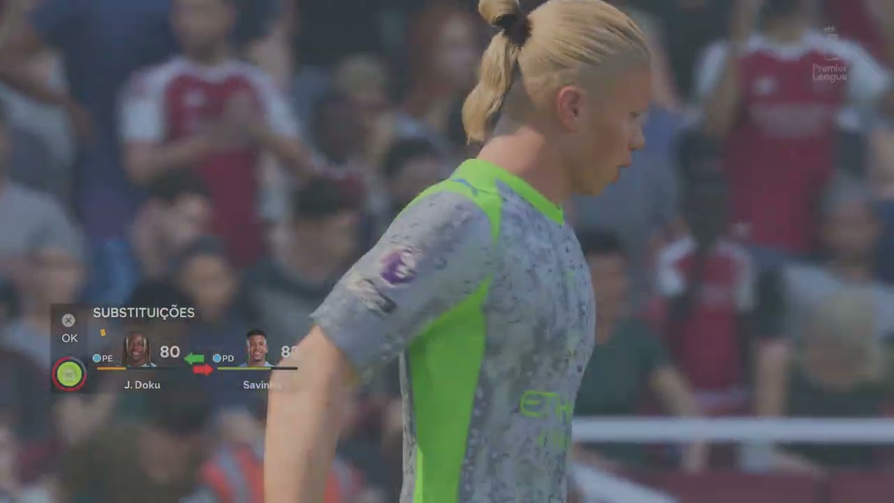 PREMIER LEAGUE - EA FC 26 -  Arsenal x Manchester City -  Rodada#5 - PS5 60FPS